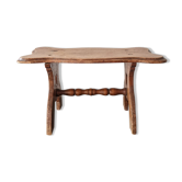 Antique wooden foot rest
