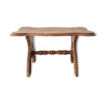Antique wooden foot rest