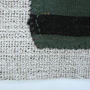 Green & Black Vintage Kilim Rug, 86x86Cm
