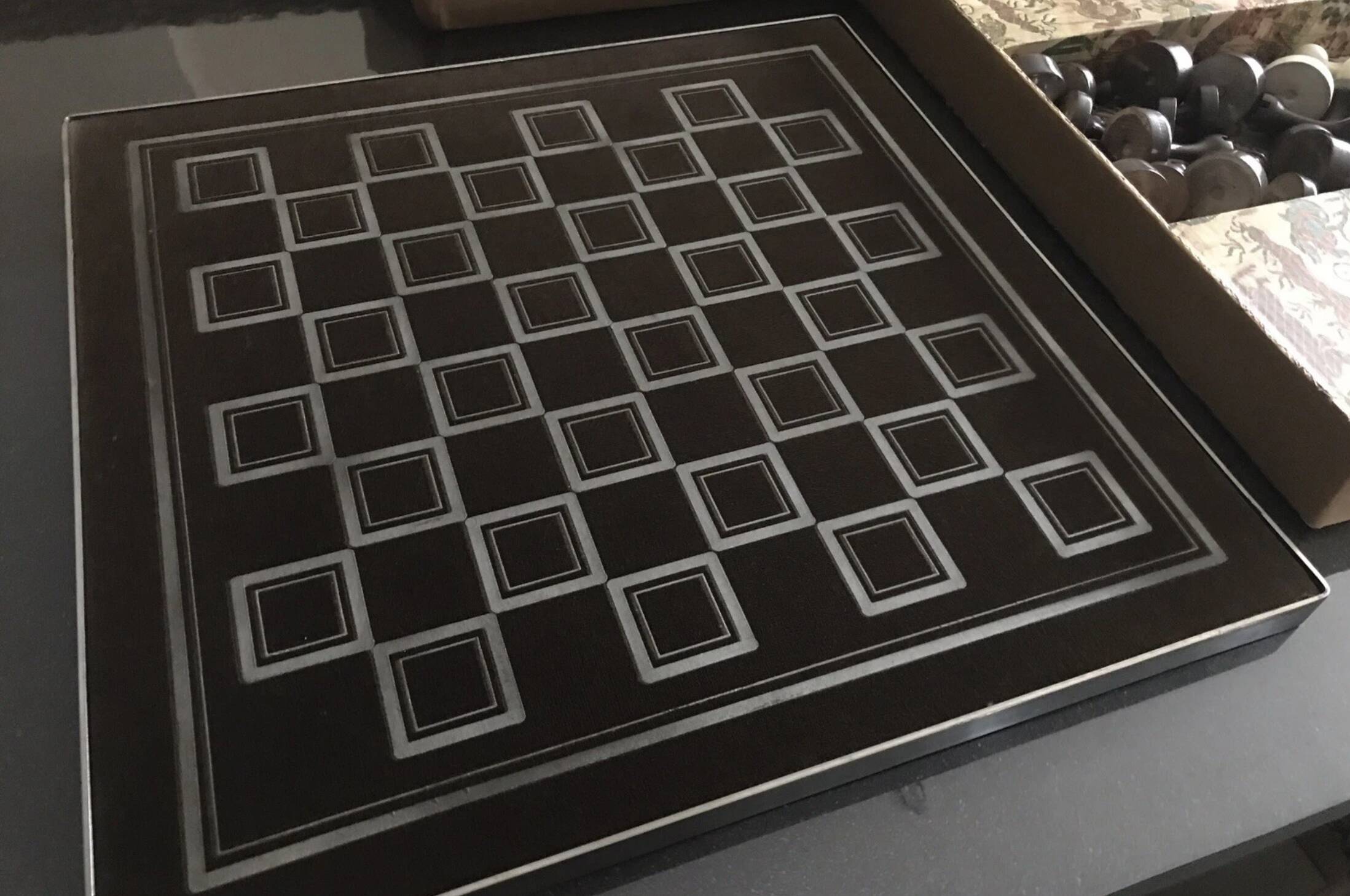 Rare CHESS GAME, Vintage Box, Prestige Collection SMIR France