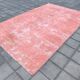 Dusty Pink Decorative Vintage Rug For Living Room, 210x325 Cm