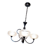 Art deo chandelier 1930 with 4 arms of light.