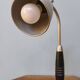 Lampe de bureau industrielle vintage