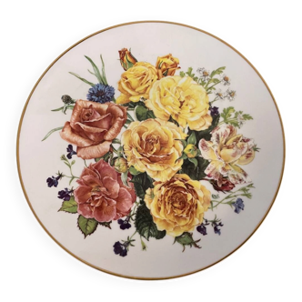 Franklin Mint plate, porcelain, Radiant Sunrise