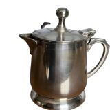 Deux petits pots service à thé métal argenté EPNS XXème