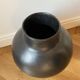 Sebastian Herkner Black Terracotta Vase Edition Ames Barro