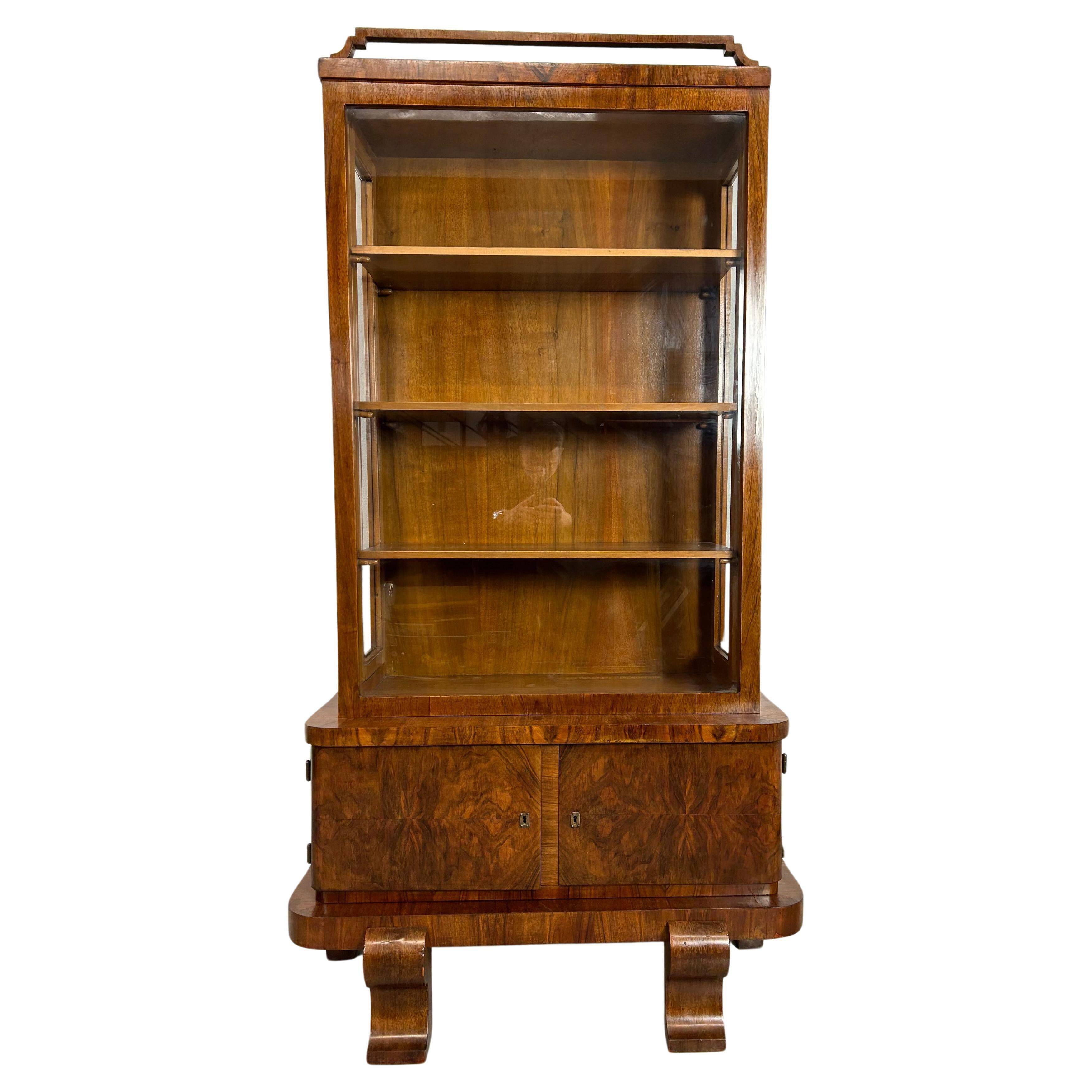 Art Deco display cabinet