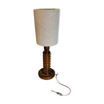 Vintage wood lamp