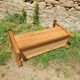 Wooden chest bench