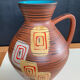 Vintage ceramic vase West Germany 1970s