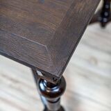 Antique Rectangular Oak Dining Table, 1890s