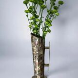 Abalone shell & alpaca pitcher, Mexico, 1970s