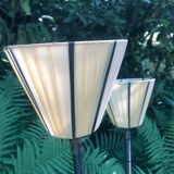Lampadaire 3 bras scoubidou vintage années 50/60