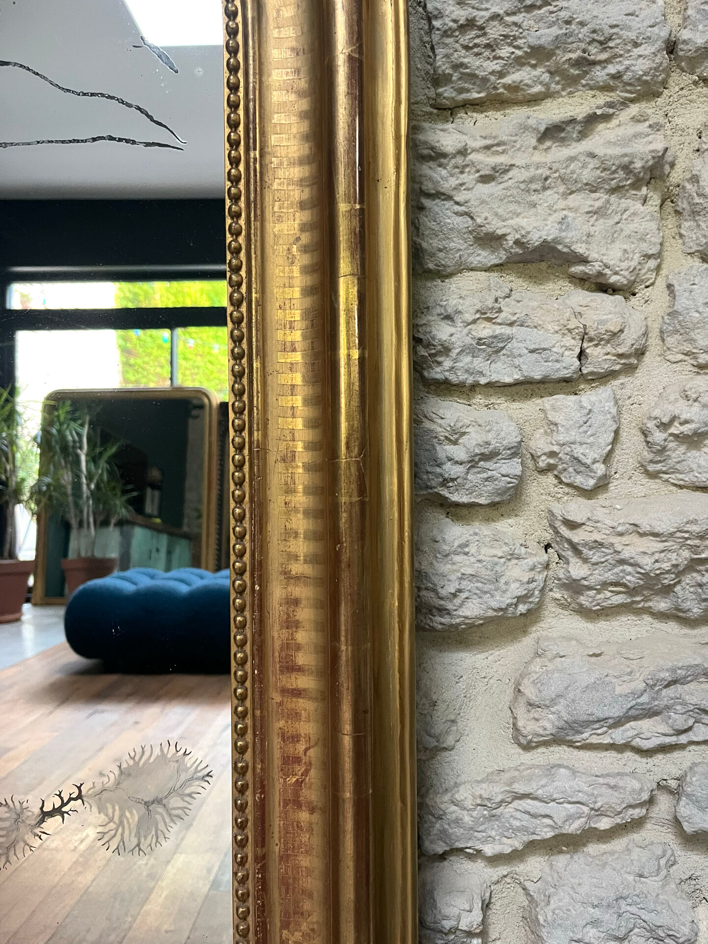 Louis-Philippe Mirror Gendarme Hat 128/92.5cm