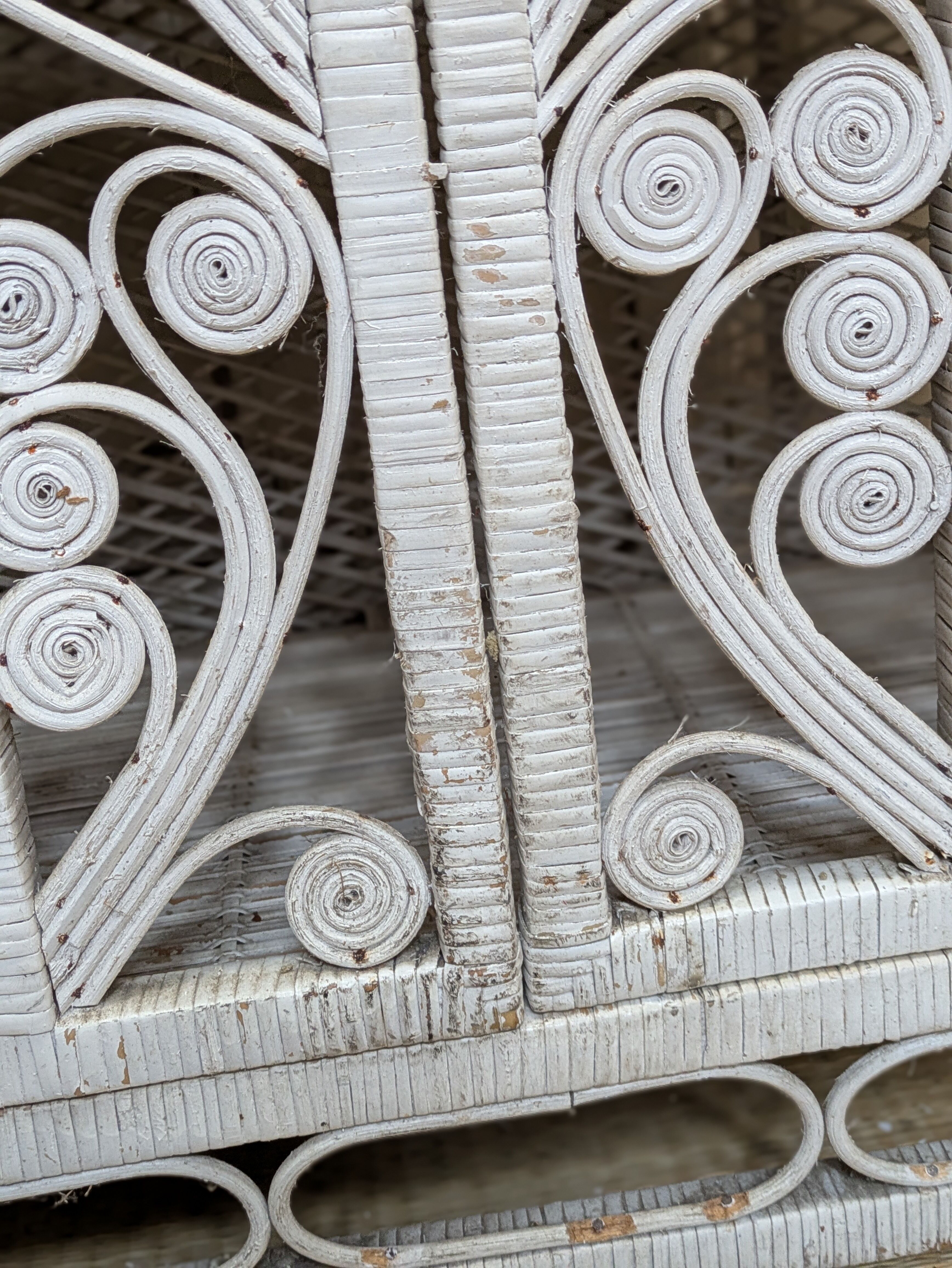 Armoire rotin