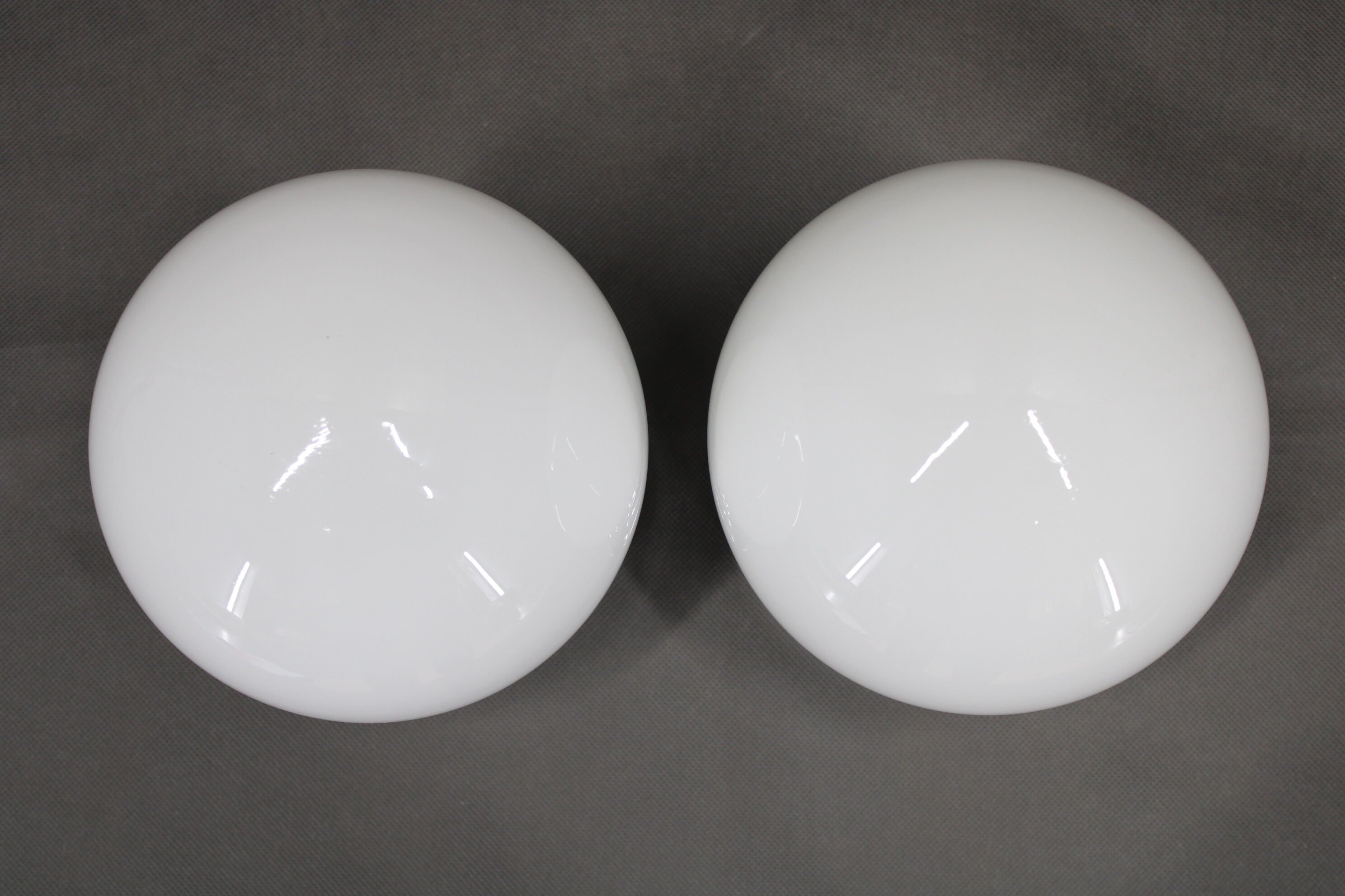 1940s Pair of Art Deco Ceiling or Wall Lights, Czechoslovakia