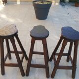 3 bar stools 60s 70s