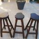 3 tabourets de bar années 60 70