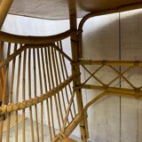 Louis Sognot rattan desk