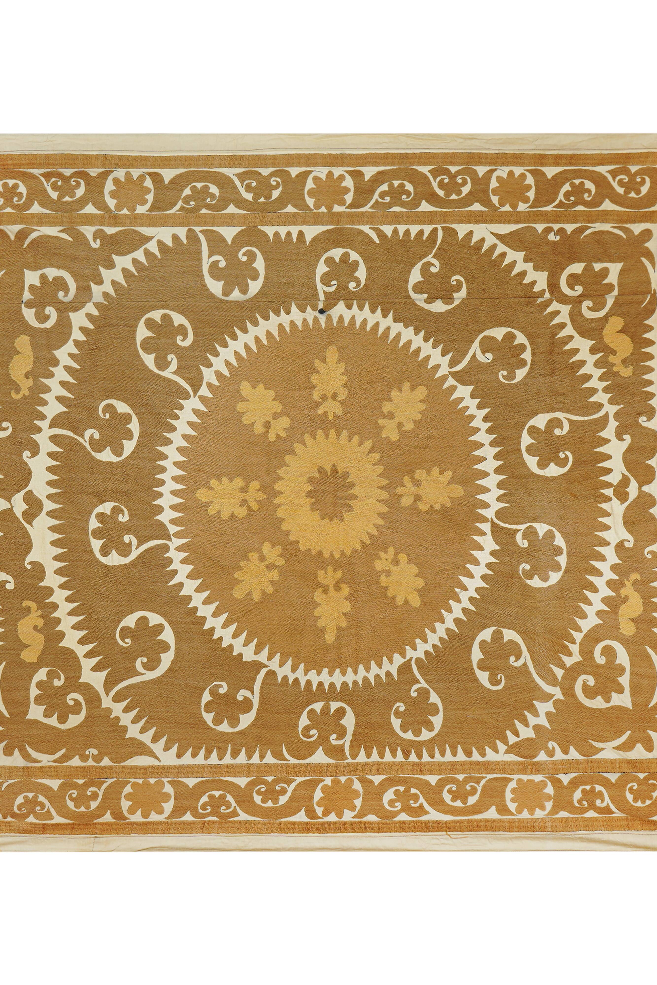 Hand-knotted rug, vintage Turkish rug 113x134 cm