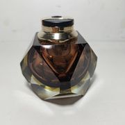 Mechero de mesa de cristal de Murano. Italia, 1970s.
