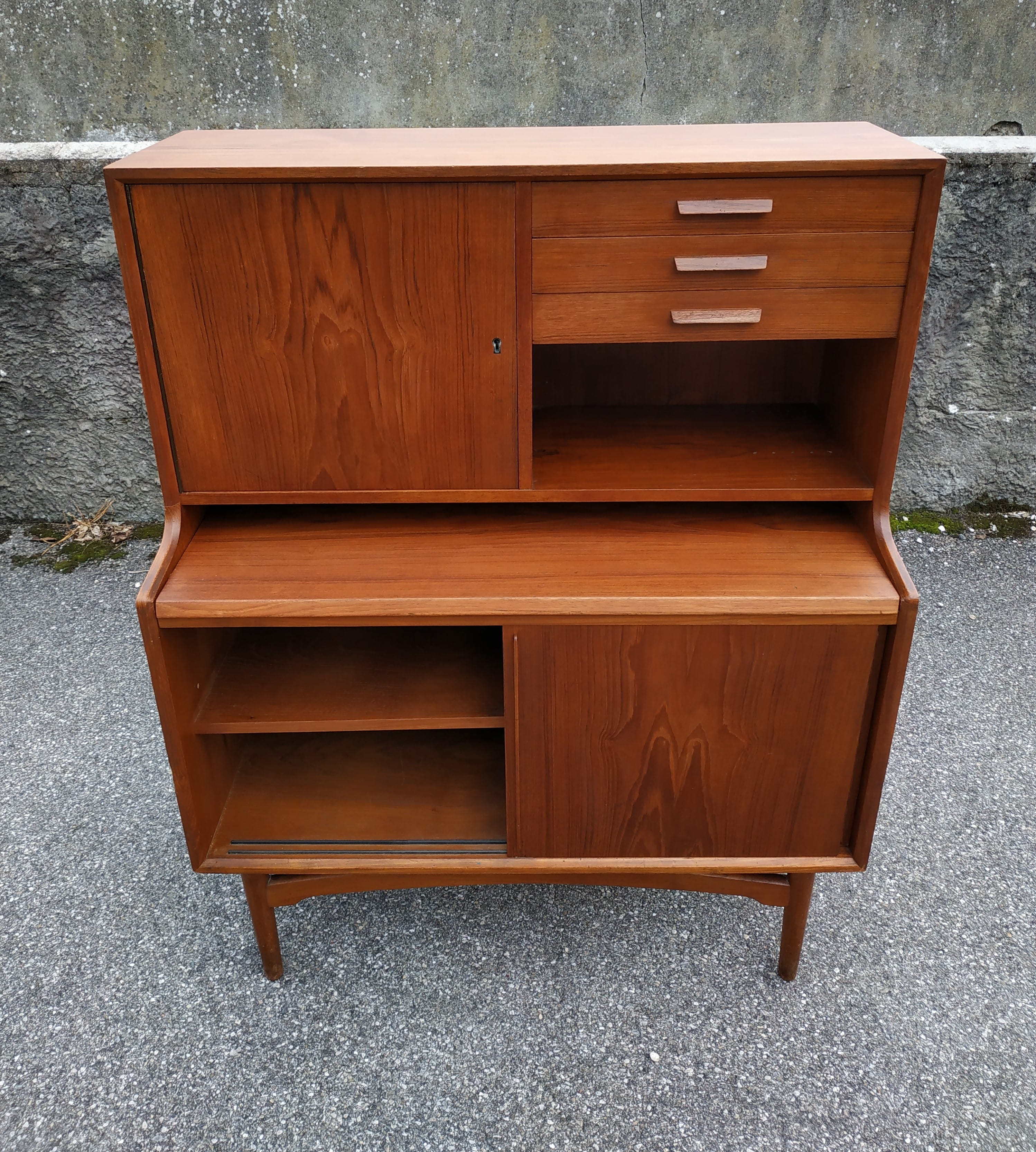 Scandinavian Secretary of Arne Wahl Iversen for Vinde Møbelfabrik 1960