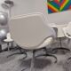 Ensemble de 8 chaises Boris Tabacoff Scimiter