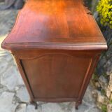 Louis XV style mahogany chest of drawers, 20th century