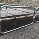 Pair of vintage chrome plexiglass beds