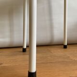 Wooden and metal stool