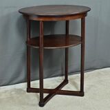 Beech pedestal table, by J. Hoffmann, Maison Thonet, Art Deco – 1930