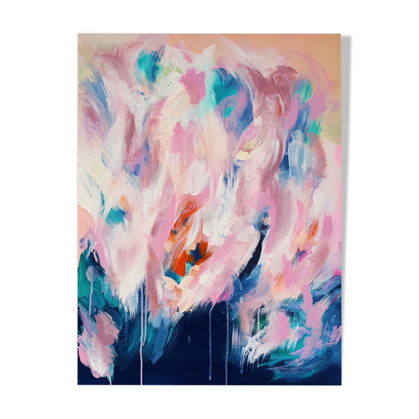 Spring Fire - Acrylic on canvas 60x80cm
