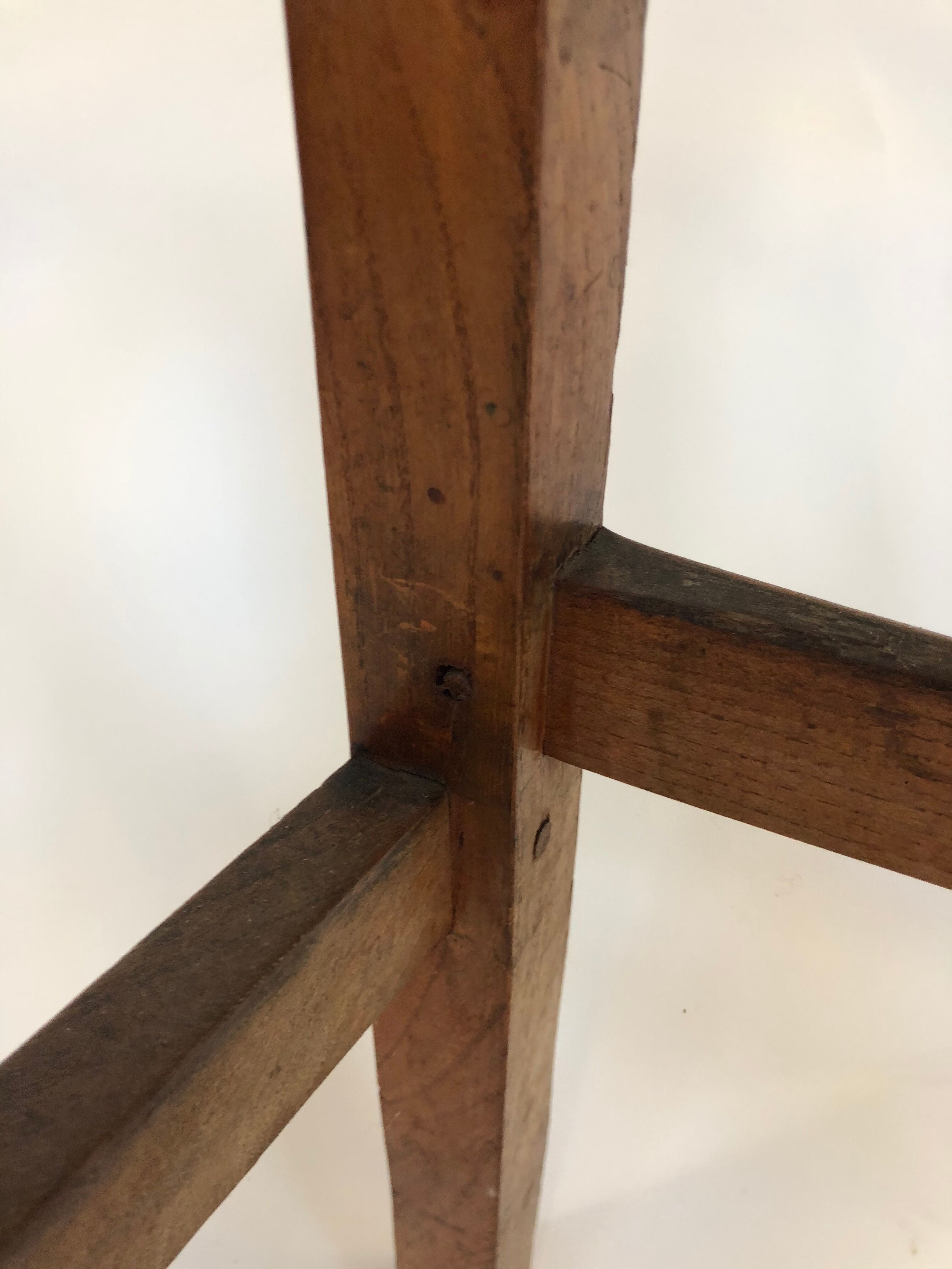 Minimalist wooden bar stool 40-50s