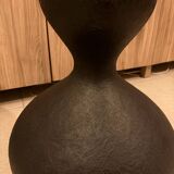 Fibreglass vase, resin