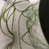 Wall lamp, art deco tulip colored glass