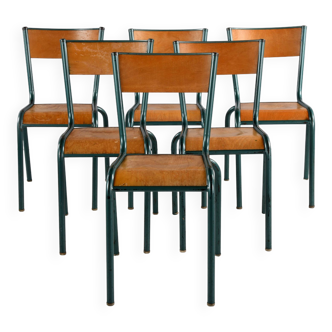 Lot chaises d'école Mullca 510