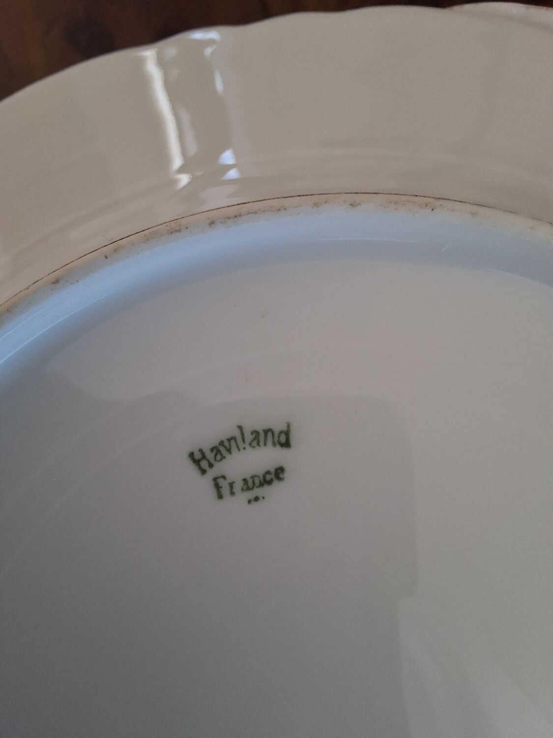 12 VINTAGE PORCELAIN PLATES "HAVILAND"