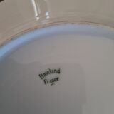 12 VINTAGE PORCELAIN PLATES "HAVILAND"