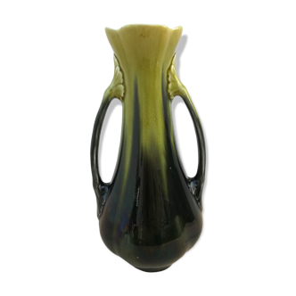 Art nouveau Orchies earthenware vase