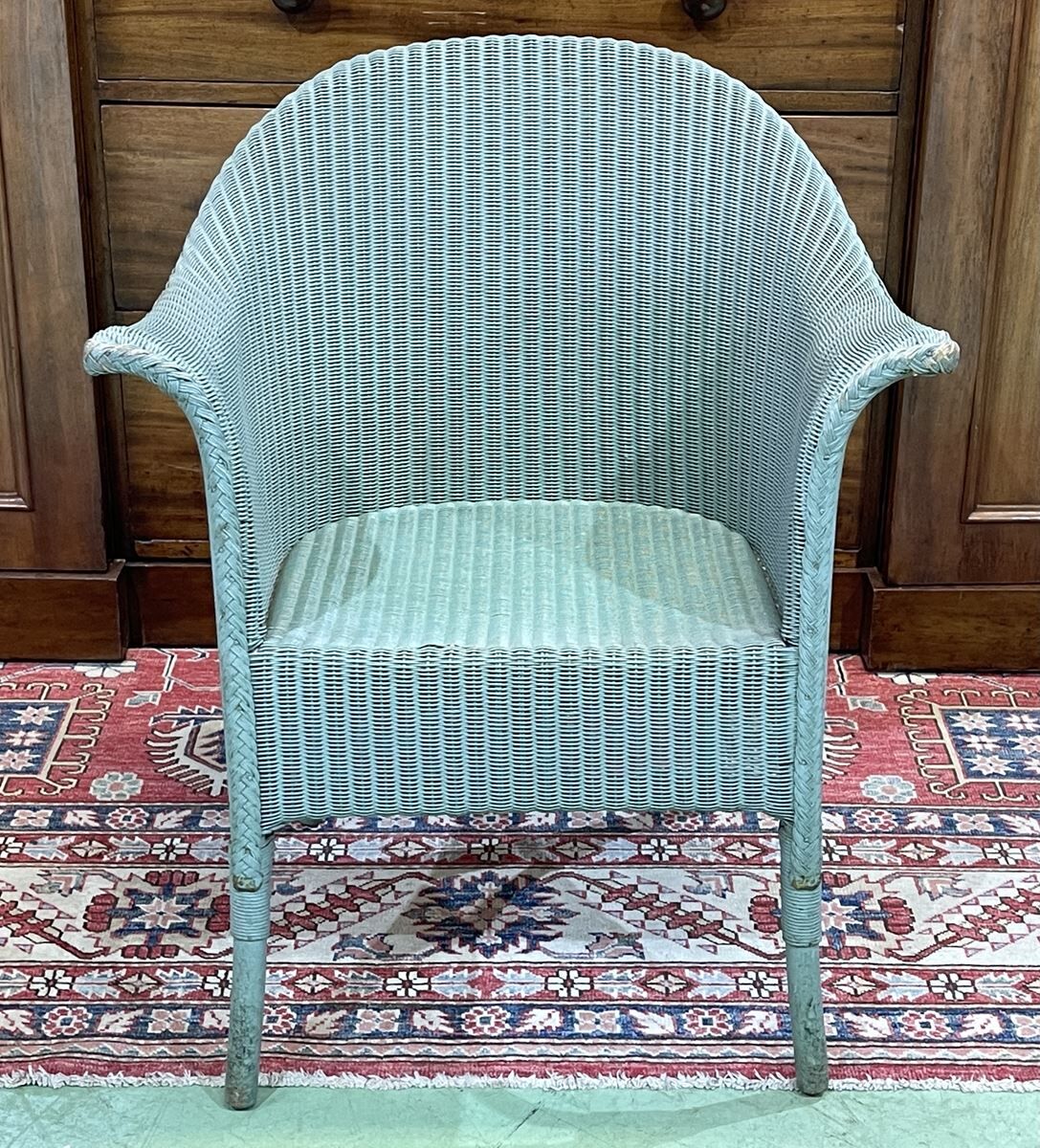LLoyd loom armchair from the 1950s