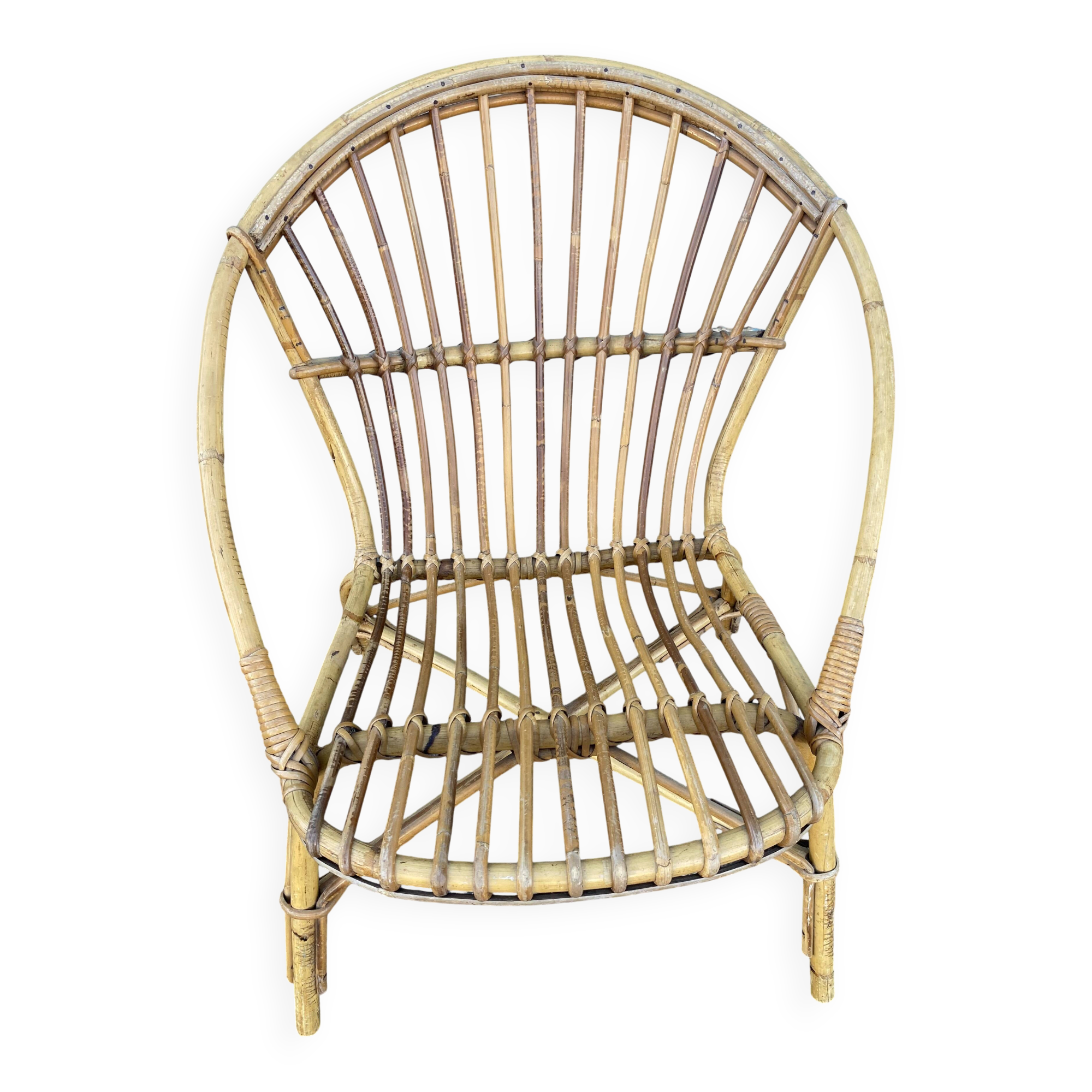 Fauteuil en rotin