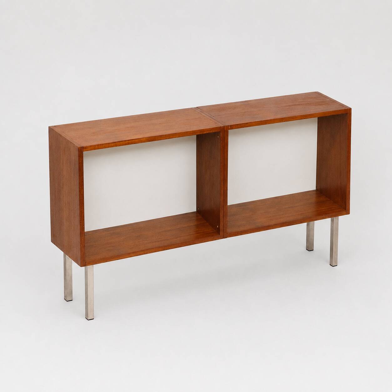 Vintage open bookcase / sideboard from the 1960s