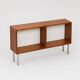 Vintage open bookcase / sideboard from the 1960s