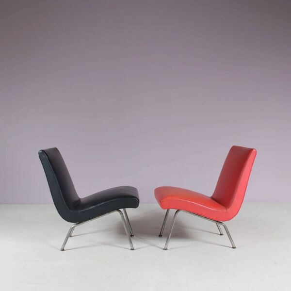 Paire de chaises « Vostra » de Walter Knoll, fabriquées en 1947 pour Knoll, en Allemagne.