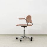 Chaise de bureau vintage de Kovona en tissu Kvadrat, années 1990.