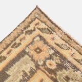 6x9 Peach Yellow Soft Pastel Turkish Vintage Rug, 185x276Cm SK 5250