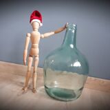 Authentic demijohn 3 L blue