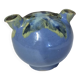 Glazed ceramic flower spike vase stamped "to be defined"