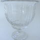 Crystal standing cup carved by Baccarat