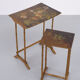 France art nouveau side tables japonisme style